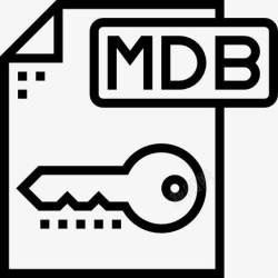 mdb文件图标高清图片