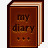 书日记Iconfinder像素图标png_新图网 https://ixintu.com Book diary 书 日记