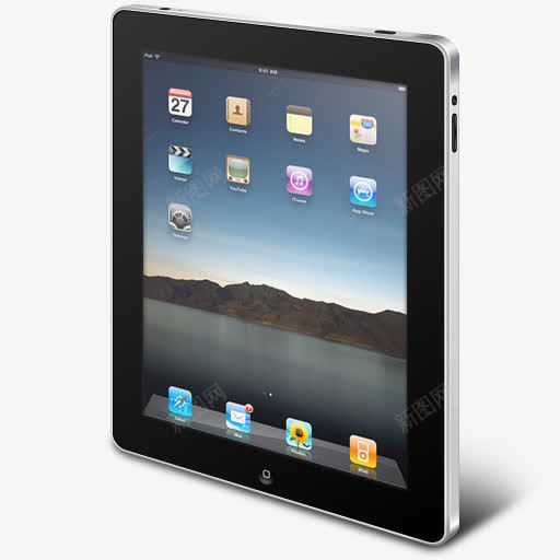 苹果iPad触摸屏图标png免抠素材_新图网 https://ixintu.com apple ipad 苹果