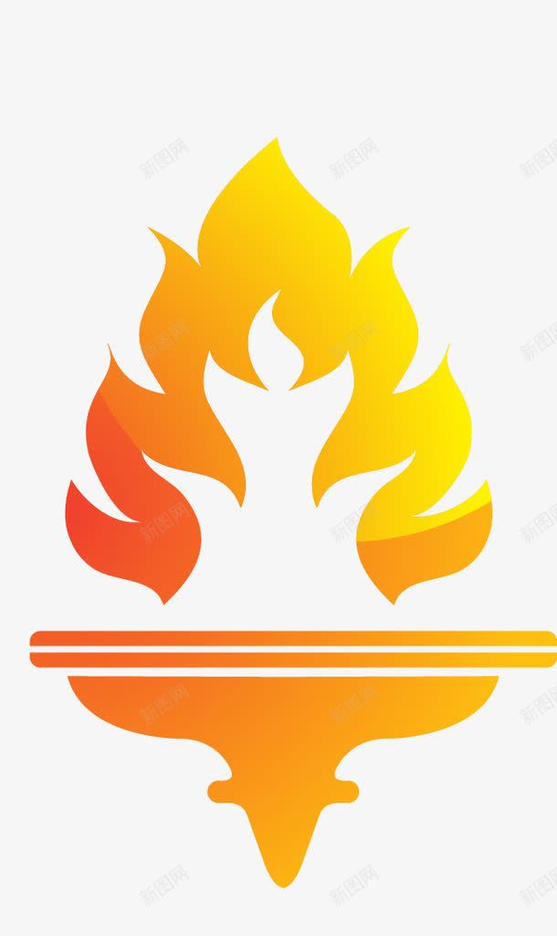 燃烧火炬png免抠素材_新图网 https://ixintu.com 奥运会 奥运圣火 火炬 里约奥运会