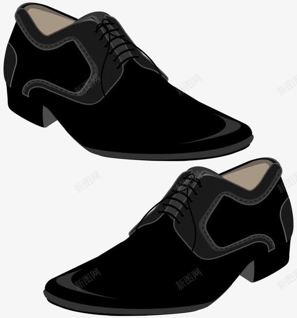 黑色皮鞋png免抠素材_新图网 https://ixintu.com 大头皮鞋 皮鞋 鞋子 黑色皮鞋