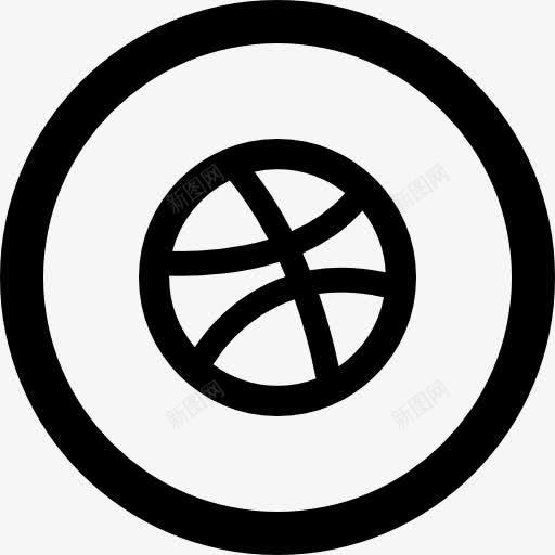 社会个圆形按钮图标png_新图网 https://ixintu.com Dribbble metrize 圆形标识 按钮 标志 标识 社交圈