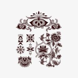 中国古典传统花纹素材