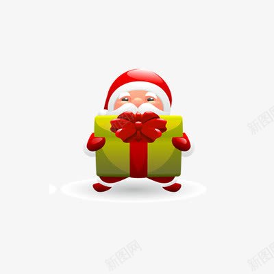 拿着礼物的圣诞老人png免抠素材_新图网 https://ixintu.com 圣诞老人 圣诞节 圣诞透明png 圣诞透明png素材 礼物 礼盒 蝴蝶结