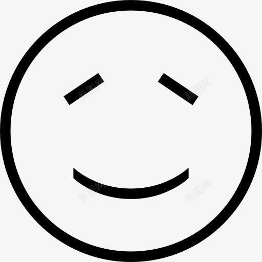 微笑的表情中风图标png_新图网 https://ixintu.com 中风的脸 山楂Emoji中风 微笑 微笑着 情感 情绪 接口 脸上 表情