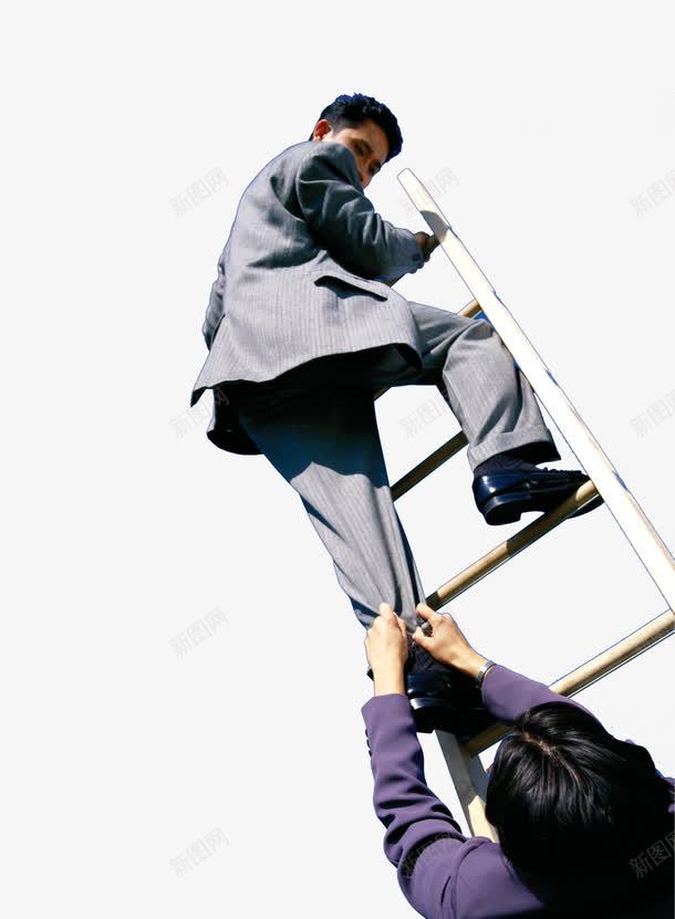 抓住爬梯子的男子的裤脚png免抠素材_新图网 https://ixintu.com png 威胁 拉扯 爬梯子 素材 裤脚