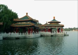 北京北海公园素材