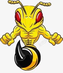 黄色的蚂蚁素材