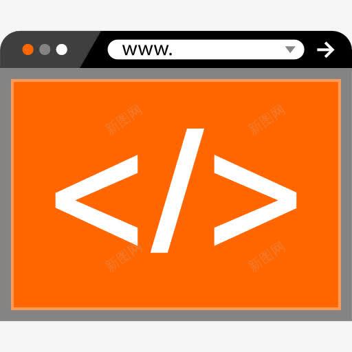 浏览器图标png_新图网 https://ixintu.com SEO和网络 互联网接口 浏览器 编码 计算