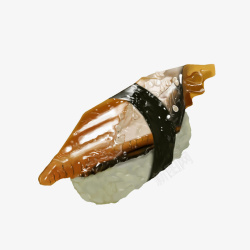 鳗鱼米饭白米饭鳗鱼寿司餐饮食物高清图片