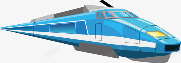 高铁简约矢量图ai免抠素材_新图网 https://ixintu.com 快速 科技 简约 高铁矢量图 矢量图