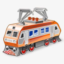 电力机车的图标png_新图网 https://ixintu.com electric locomotive 机车 电