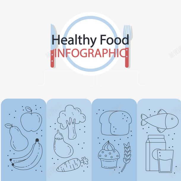 健康食品方案png免抠素材_新图网 https://ixintu.com 健康 方案 配方 食品 饮食