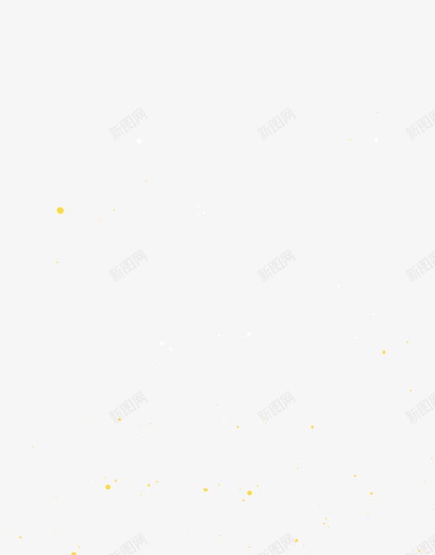 黄色卡通斑点背景png免抠素材_新图网 https://ixintu.com 卡通 斑点 背景 黄色