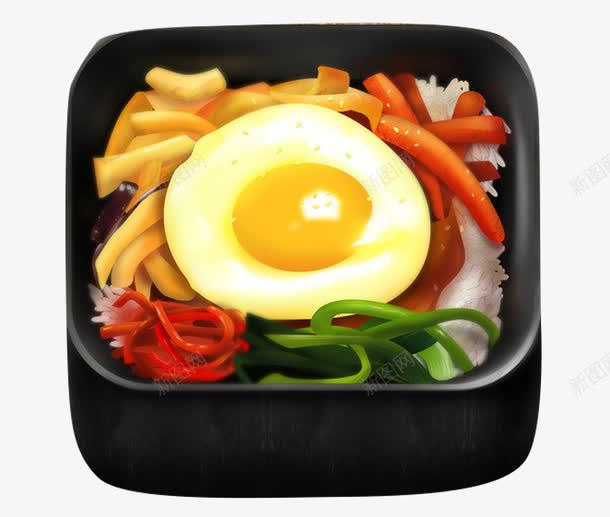 石锅拌饭图标png_新图网 https://ixintu.com logo 小吃 设计 食品