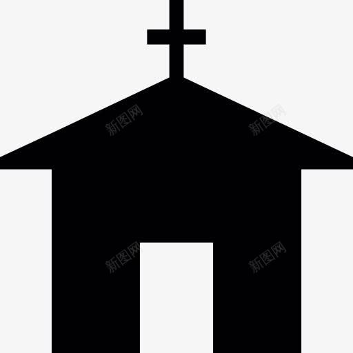 教堂的轮廓图标png_新图网 https://ixintu.com 基督教 婚礼 宗教 教堂 教堂建筑