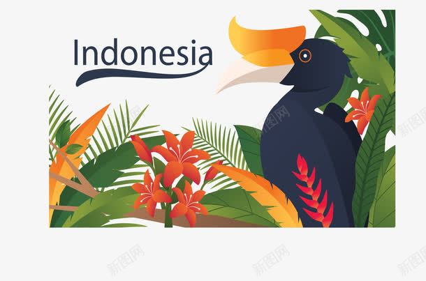 印度尼西亚旅游海报矢量图ai免抠素材_新图网 https://ixintu.com 印度尼西亚 印度尼西亚旅游 旅游 旅游季 矢量png 矢量图