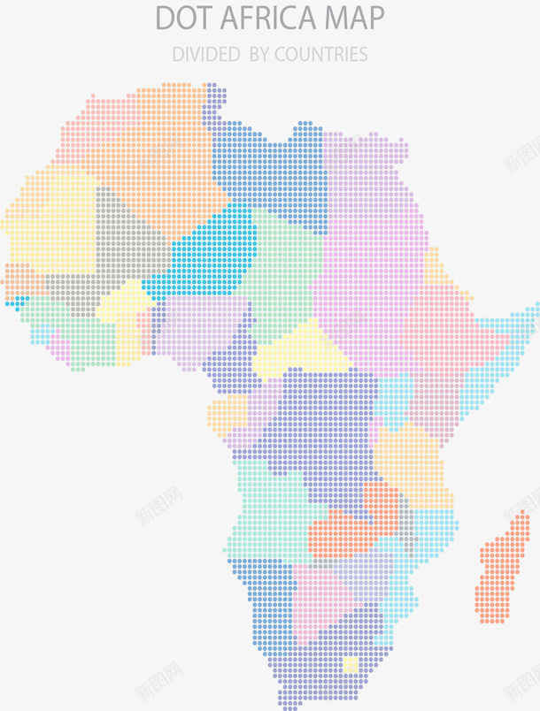 彩色像素块非洲地图矢量图ai免抠素材_新图网 https://ixintu.com 像素块 地图 彩色地图 矢量png 非洲 非洲地图 矢量图