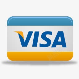 VISA银行卡图标图标