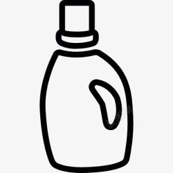 漂白剂漂白剂瓶图标高清图片