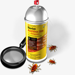 杀虫剂和杀毒软件图标图标