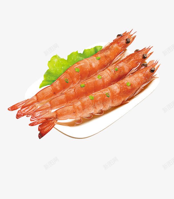 一盘虾png免抠素材_新图网 https://ixintu.com 健康食品 大虾 美食 虾 虾免费下载