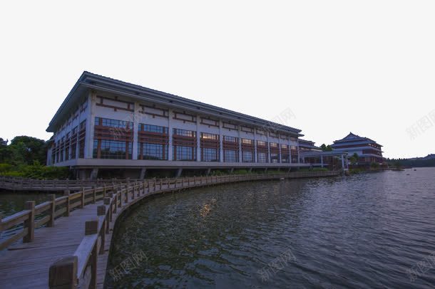 厦门五缘水乡酒店六png免抠素材_新图网 https://ixintu.com 名胜古迹 旅游风景 著名建筑