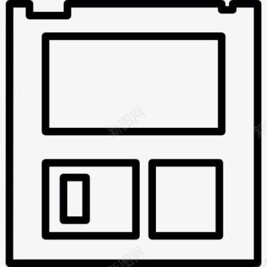 磁盘存储器图标图标