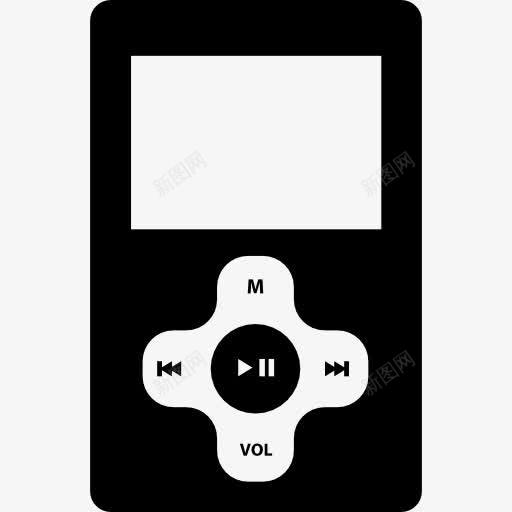 iPod音乐播放器图标png_新图网 https://ixintu.com iPod音乐播放器 苹果的iPod 苹果音乐播放器 音乐