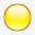 黄色的圆形按钮小图标图标