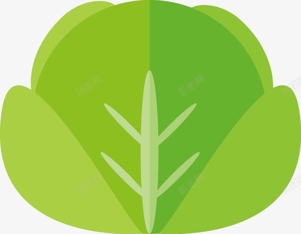 PPT创意小白菜图标png_新图网 https://ixintu.com PPT创意 图标 小白菜 设计