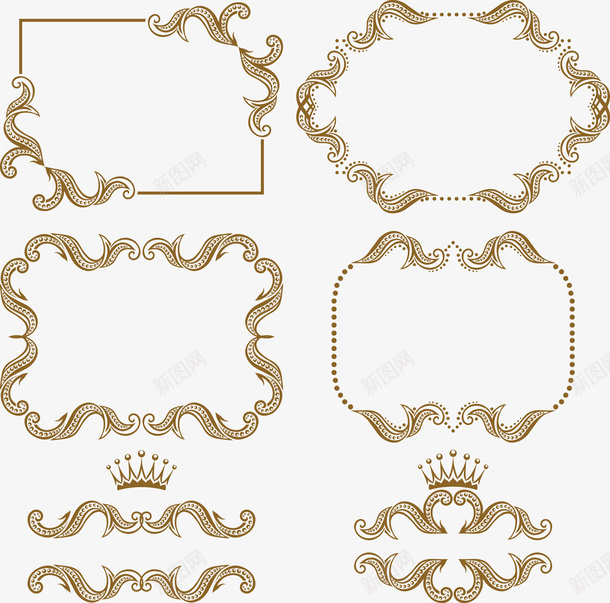 边框欧式花纹欧式边框花纹矢量图eps免抠素材_新图网 https://ixintu.com 欧式花纹 欧式边框 花纹 边框 矢量图