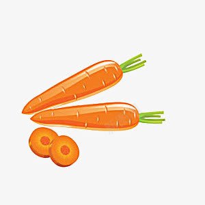红萝卜png免抠素材_新图网 https://ixintu.com 卡通素材 卡通蔬菜 红萝卜 蔬菜 食品