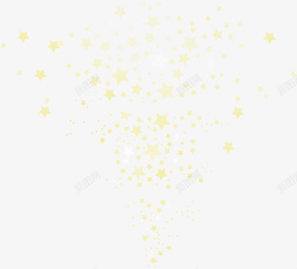 黄色星星摄影合成效果png免抠素材_新图网 https://ixintu.com 合成 摄影 效果 星星 黄色