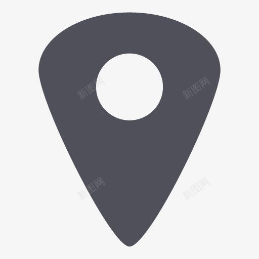 在这里位置地图销点灰色应用类png免抠素材_新图网 https://ixintu.com Here location map pin point 位置 在 地图 点 这里 销