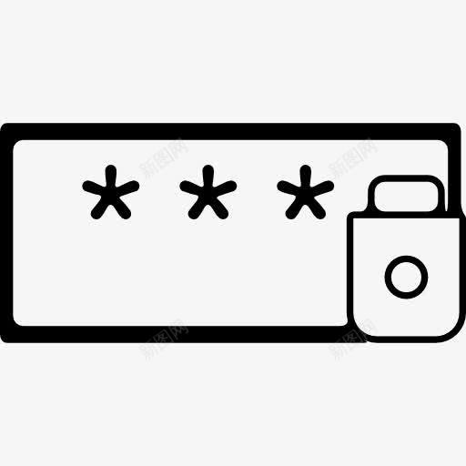 密码手机图标png_新图网 https://ixintu.com 代码 安全 密码保护 手机 接口 锁 锁定