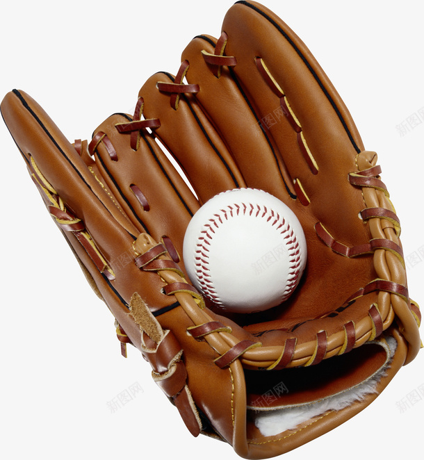 接球手套和棒球png免抠素材_新图网 https://ixintu.com 接球手套 棒球 棕色 矢量装饰 装饰