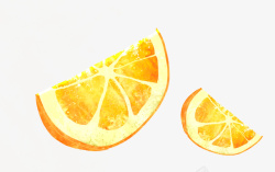 彩绘橙子素材