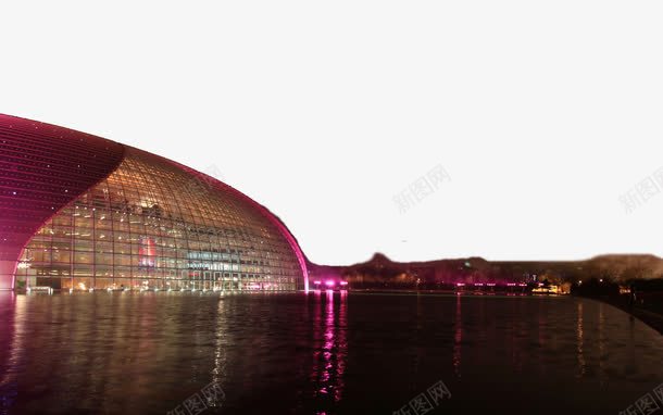 北京国家大剧院七png免抠素材_新图网 https://ixintu.com 名胜古迹 旅游风景 著名建筑
