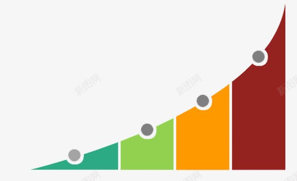 上升阶梯矢量图eps免抠素材_新图网 https://ixintu.com 上升 创意 彩色 阶梯免抠PNG素材 矢量图