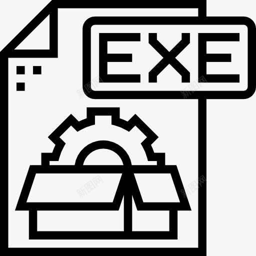 exe图标png_新图网 https://ixintu.com EXE文件 扩展格式 文件 文件和文件夹 档案