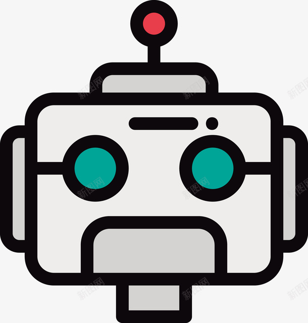 一个白色机器人矢量图eps免抠素材_新图网 https://ixintu.com 一个机器人 创意机器人 机器人 机器人PNG 白色机器人 矢量机器人 矢量图