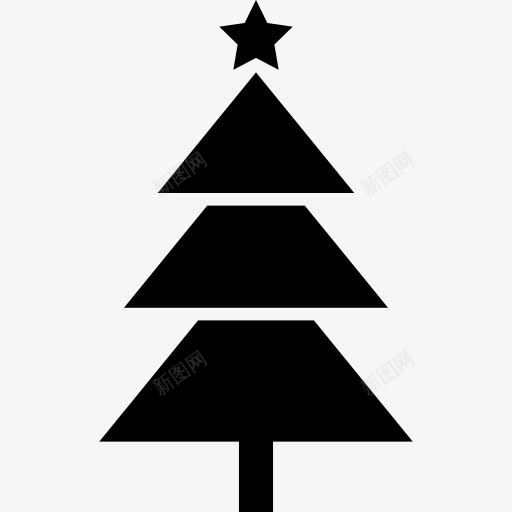 圣诞树图标png_新图网 https://ixintu.com 云杉 冷杉圣诞树 松 自然