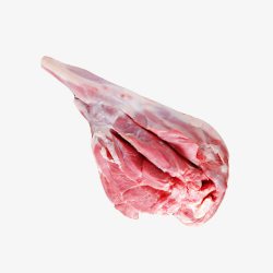 肉羊产品实物廋肉羊后腿高清图片