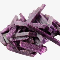 紫薯丝素材