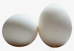 白皮鸡蛋卡通两个鸡蛋高清图片