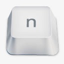 n白色键盘按键素材