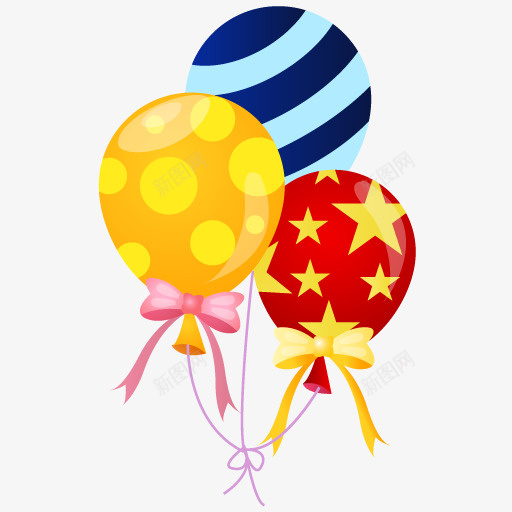 气球图标png_新图网 https://ixintu.com balloons carnival 气球 狂欢节