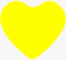黄色爱心海报图标png免抠素材_新图网 https://ixintu.com 图标 海报 爱心 黄色