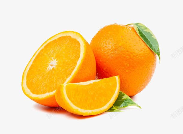 一又四分之三个脐橙png免抠素材_新图网 https://ixintu.com 产品实物 切面 水果 脐橙
